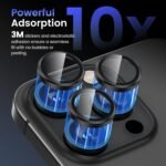 Black Diamond Glass Camera Protector | iPhone 11–16 Pro Series - Image 11