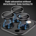 Black Diamond Glass Camera Protector | iPhone 11–16 Pro Series - Image 4